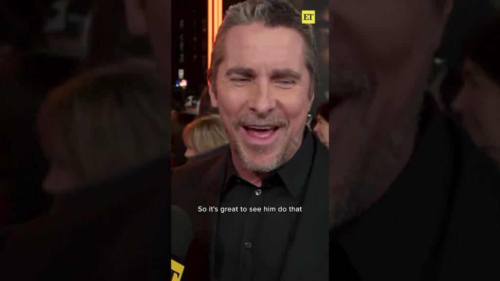 Christian Bale Reacts to His Son’s Cameo in ‘The Bride!’ #christianbale #thebride