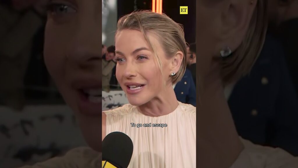 #juliannehough Reacts to Acting Return in ‘The Bride!’ #thebride