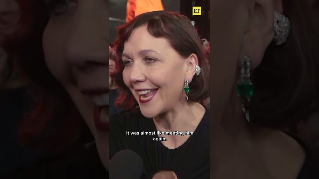 #maggiegyllenhaal on Reuniting with #christianbale in ‘The Bride!’ #thebride #thedarkknight