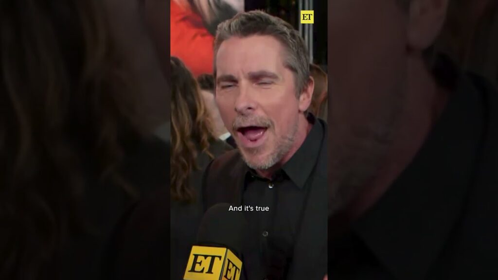 #christianbale warns fans they don't want to meet him, they'll just be disappointed. 😭 #thebride