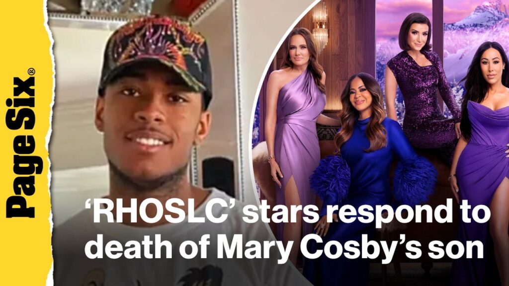 'RHOSLC' and Bravo stars respond to death of Mary Cosby's son, Robert Jr.