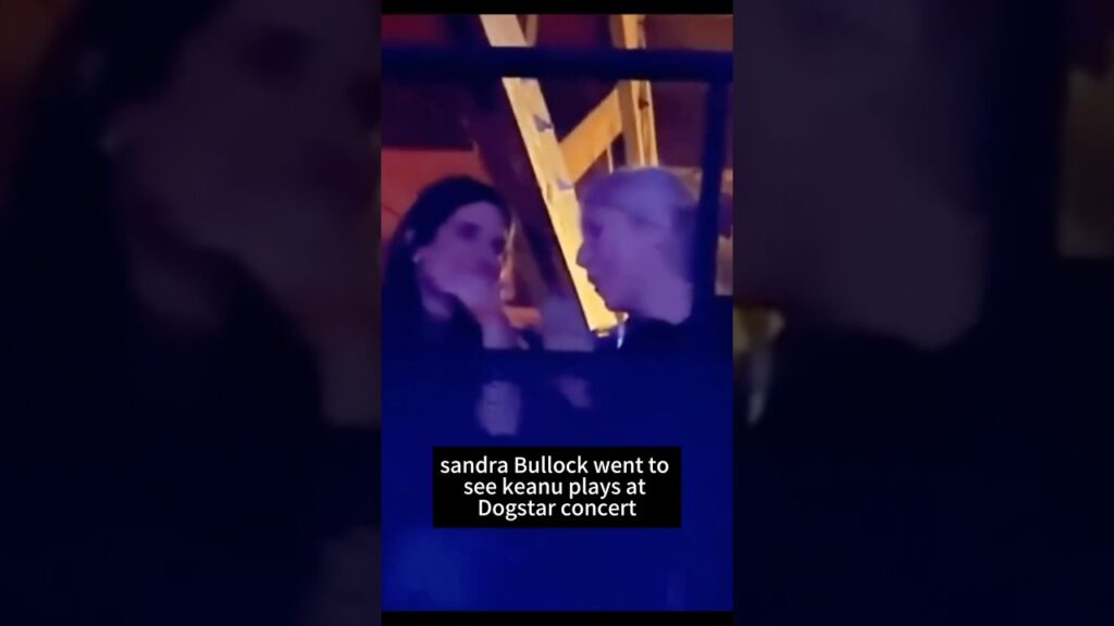 Sandra Bullock & Alexandra Grant Went to See Keanu Play Live 🎸🔥🎶