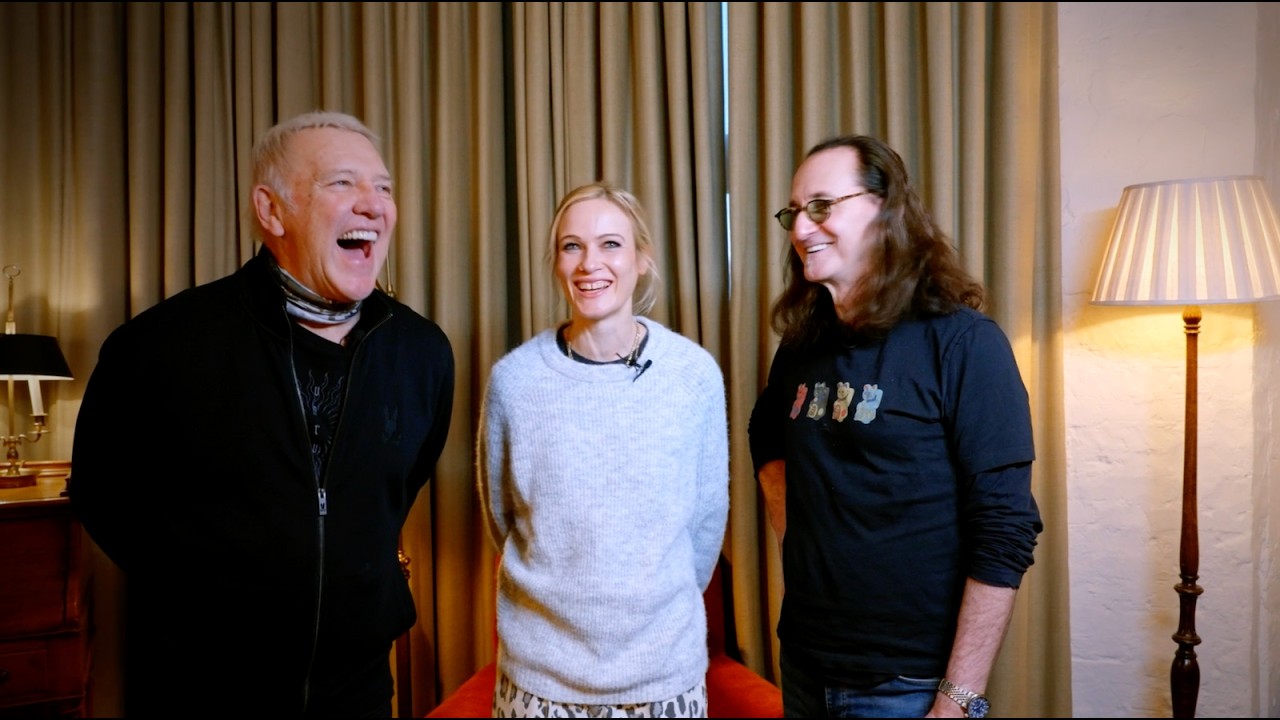 Geddy Lee, Alex Lifeson and Anika Nilles Talk 2027 Rush Tour Dates - YouTube