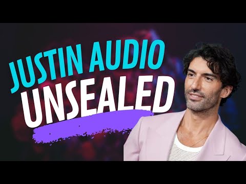 Justin Baldoni Unsealed Audio Justin Baldoni Unsealed Audio