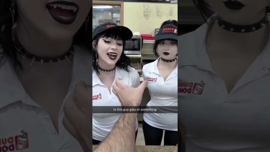 Bro hasn’t seen their secret donuts video. #gothclub #gothstyle #gothgirl #gothic #waifu