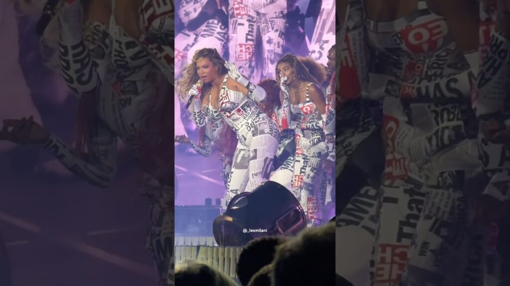 NAIL-TIP APPLAUSE! Beyoncé & Blue Ivy spot “Diva” among the fans #beyonce #blueivy #cowboycarter