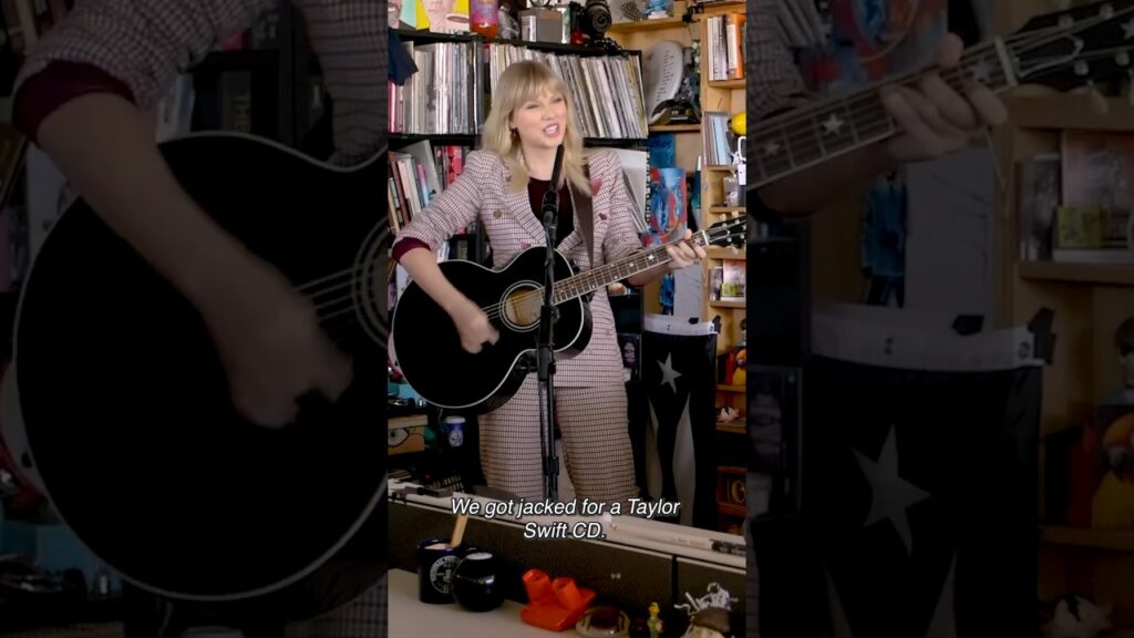 Someone Stole Tiny Desk's Signed Taylor Swift CD