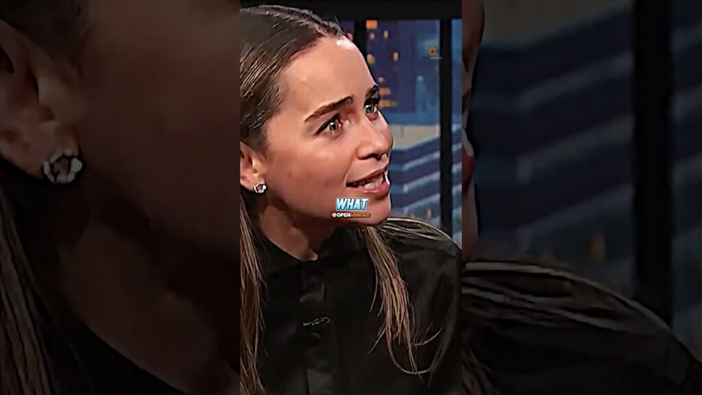 Emilia Clarke Was MAD At The Creator of Dothraki! 😡🗣️  I Hate You! #shorts
