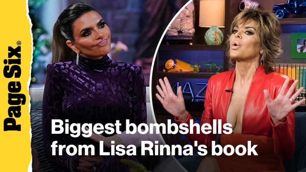 Lisa Rinna's major book bombshells: Andy Cohen texts, Harry Hamlin gay rumors and 'Traitors' drama