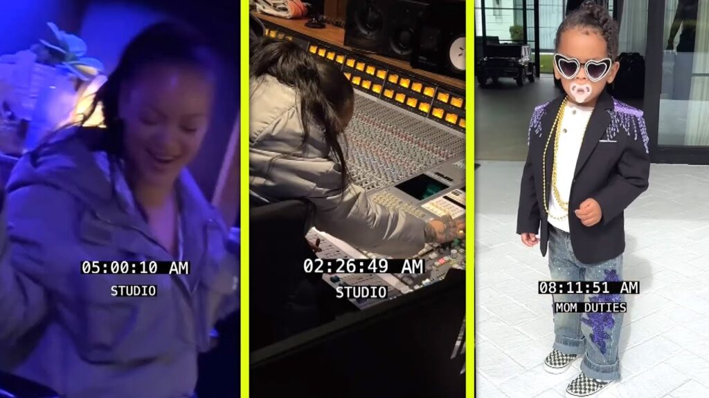 Rihanna FINALLY Returns to the Studio During CHAOTIC All-Nighter! Rihanna FINALLY Returns to the Studio During CHAOTIC All-Nighter!