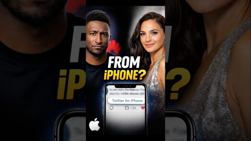 MKBHD Exposes Gal Gadot Promoting Huawei From an iPhone