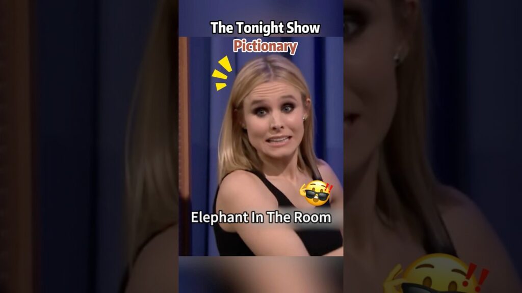The Tonight Show Pictionary #KristenBell #TonightShow #SteveHarvey #JimmyFallon