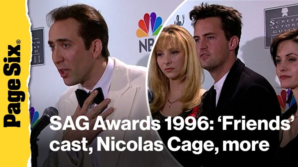 What the SAG Awards looked like in 1996: The cast of 'Friends' and more