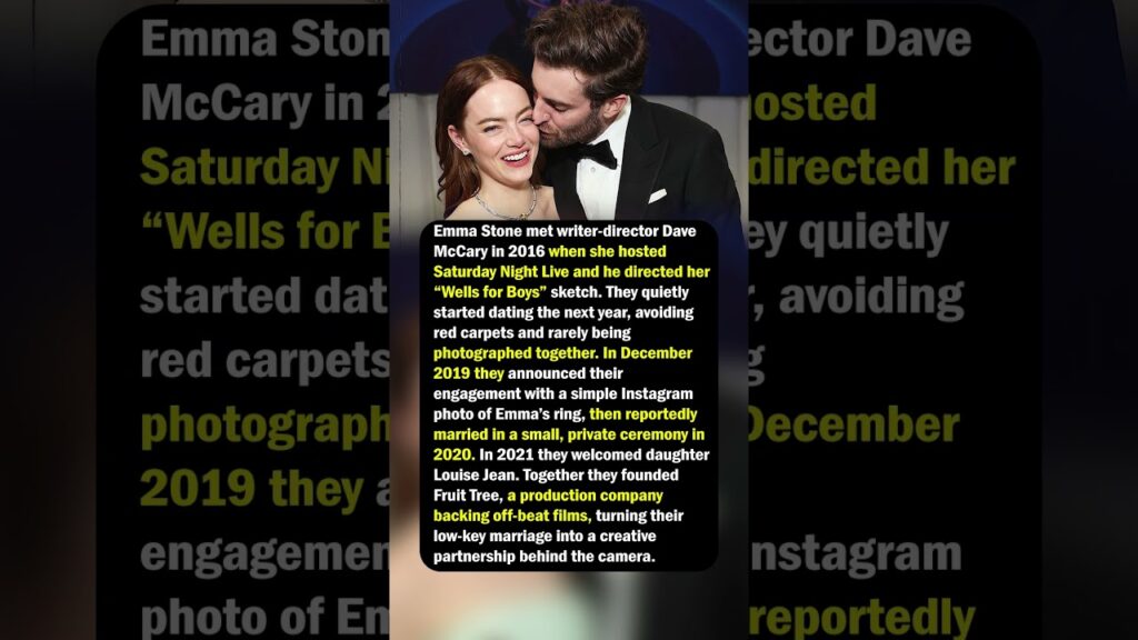 Emma Stone & Dave McCary’s Low‑Key SNL‑Sparked Love