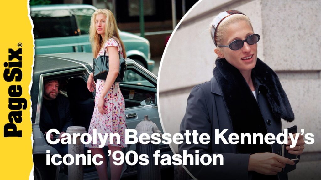 Carolyn Bessette Kennedy was a '90s fashion icon: shop her signature styles | Currently Trending