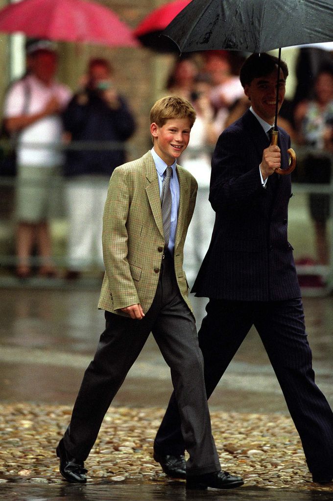 prince harry checked blazer