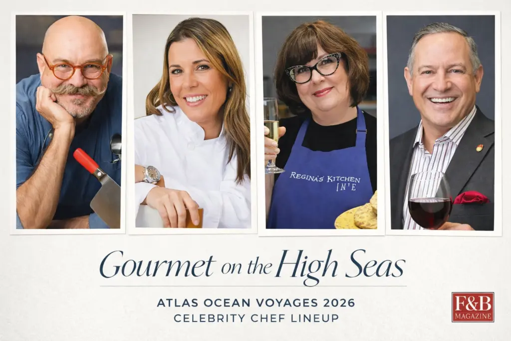 Gourmet on the High Seas: Atlas Ocean Voyages Unveils Celebrity Chef Lineup for 2026 Gourmet on the High Seas: Atlas Ocean Voyages Unveils Celebrity Chef Lineup for 2026