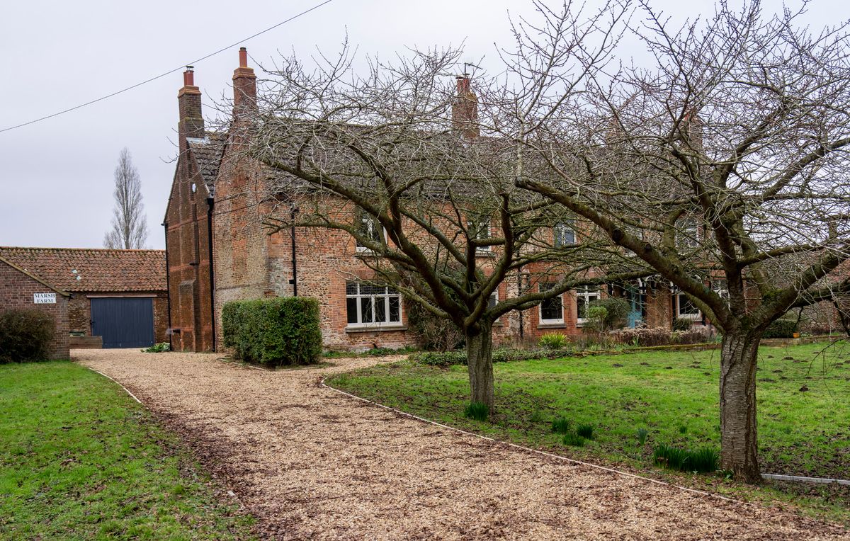 SANDRINGHAM, NORFOLK - JANUARY 25: A general view of Marsh Farm on the Sandringham Estate on January 25, 2026 in Sandringham, Norfolk. (Photo by Mark Cuthbert/UK Press via Getty Images)