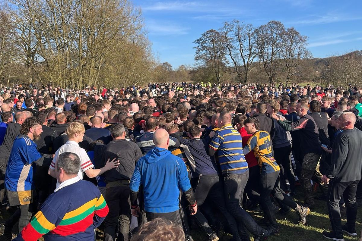 Players were keen to get stuck into the action this afternoon