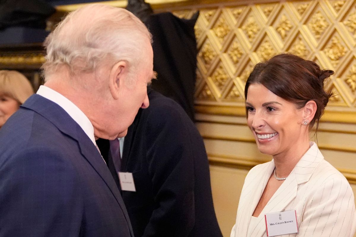 Secret heartache behind Coleen Rooney's smile as she meets King Charles