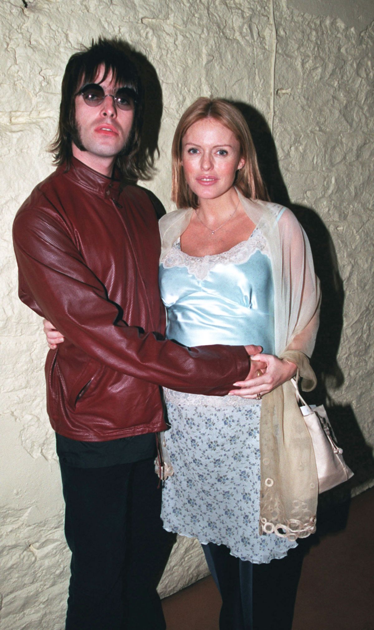 Liam Gallagher and Patsy Kensit photographed during their married years