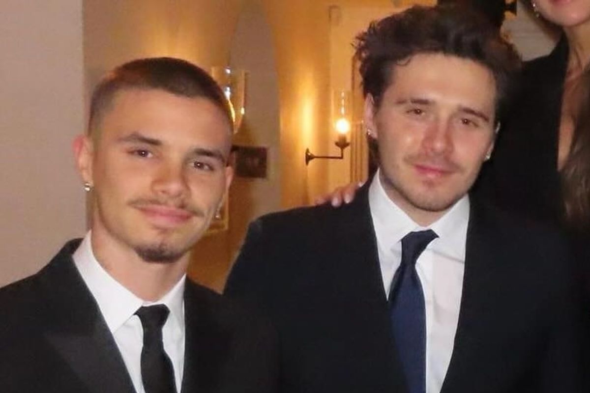 Romeo and Brooklyn Beckham are no longer close after the family fall out