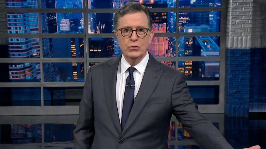 Stephen Colbert Says We're Too 'Worn Down' by Trump to Care About Missing Epstein Files | Video