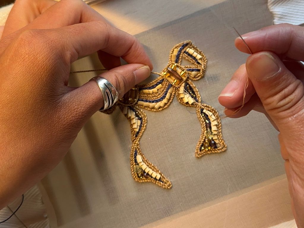 Tamsin Lines' brooch for the Duchess of Gloucester