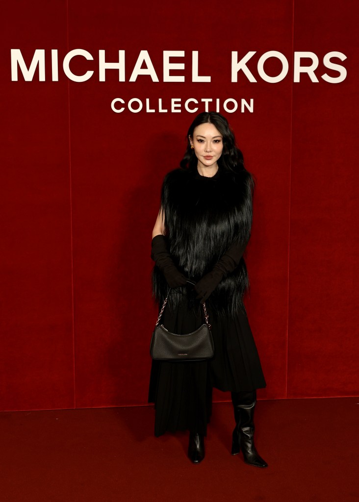 Jessica Wang attends the Michael Kors Collection Fall/Winter 2026 Runway Show