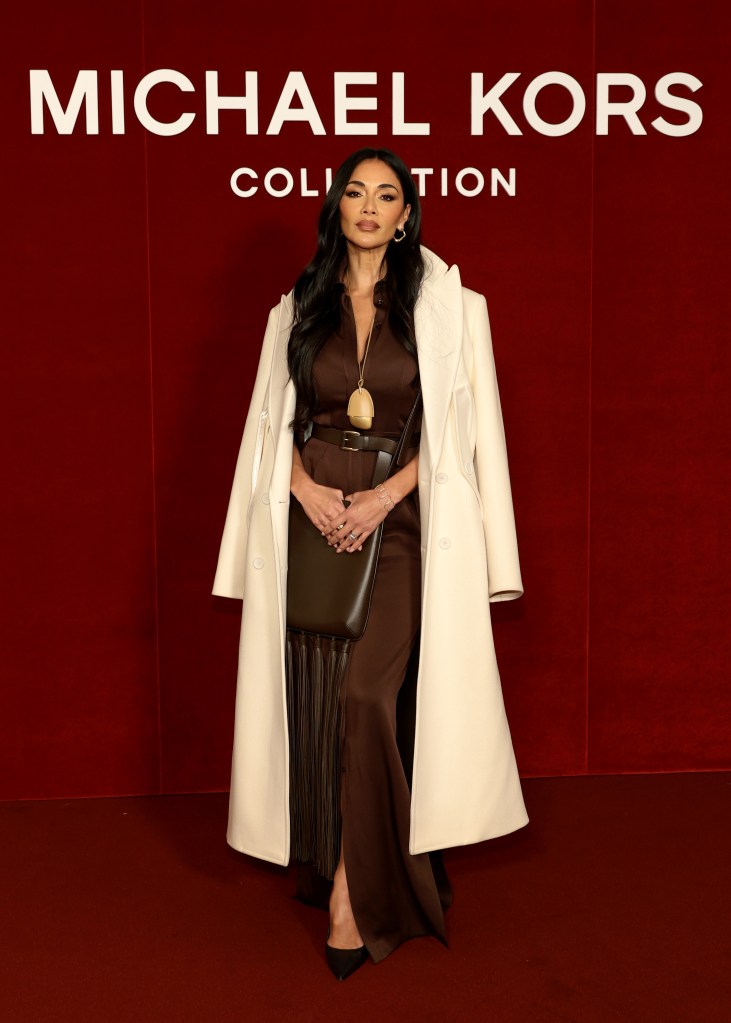 Nicole Scherzinger attends the Michael Kors Collection Fall/Winter 2026 Runway Show