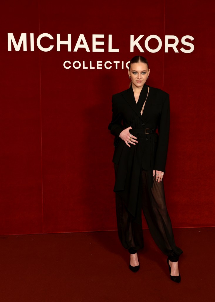 Kelsea Ballerini attends the Michael Kors Collection Fall/Winter 2026 Runway Show