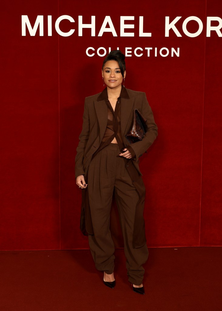 Ariana DeBose attends the Michael Kors Collection Fall/Winter 2026 Runway Show