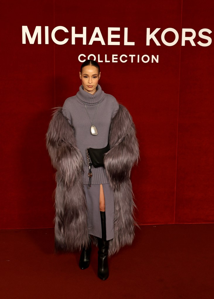 Sai De Silva attends the Michael Kors Collection Fall/Winter 2026 Runway Show