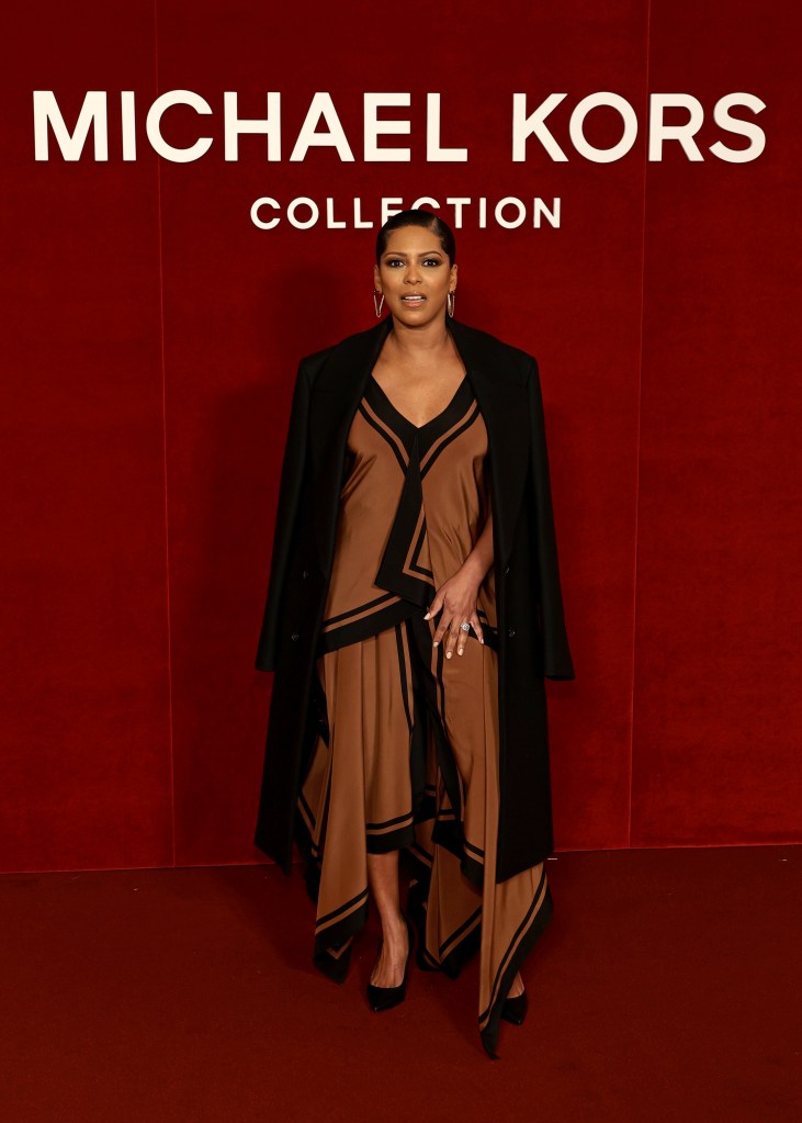 Tamron Hall attends the Michael Kors Collection Fall/Winter 2026 Runway Show