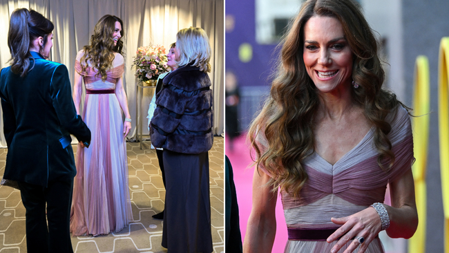 Princess Kate first wore her Gucci gown to a gala dinner in 2019.