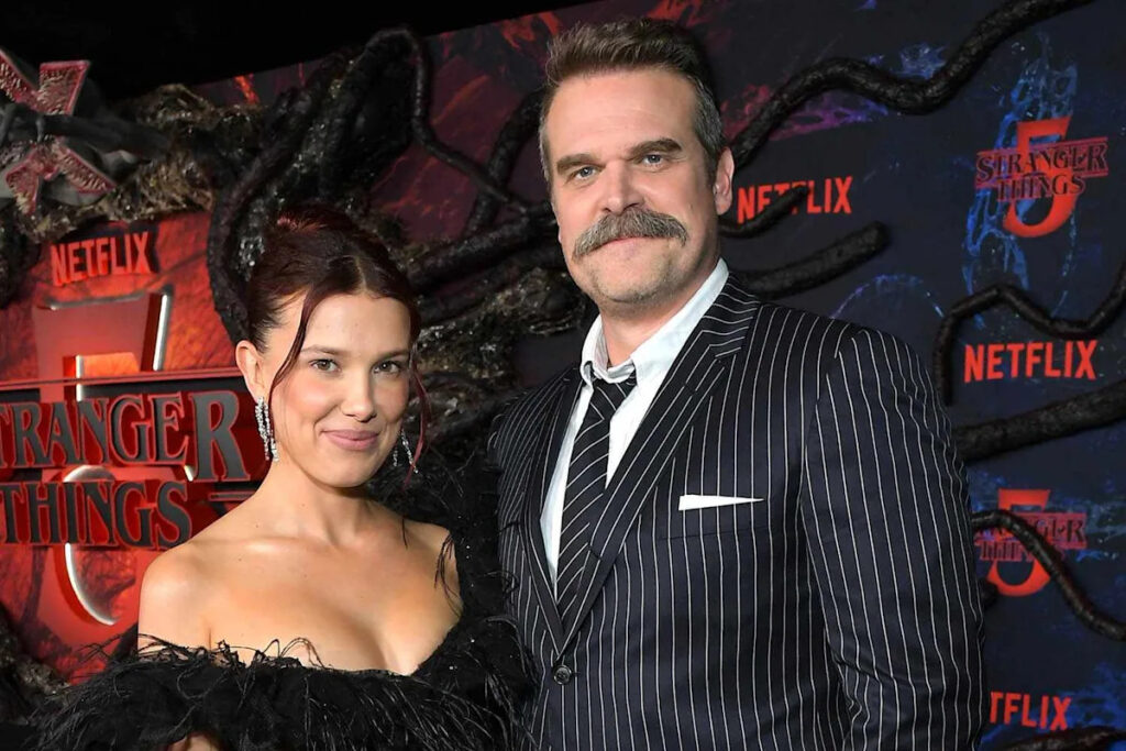 Millie Bobby Brown Celebrates 22nd Birthday with “Stranger Things” Costar David Harbour Months After On-Set Bullying Report Millie Bobby Brown Celebrates 22nd Birthday with “Stranger Things” Costar David Harbour Months After On-Set Bullying Report