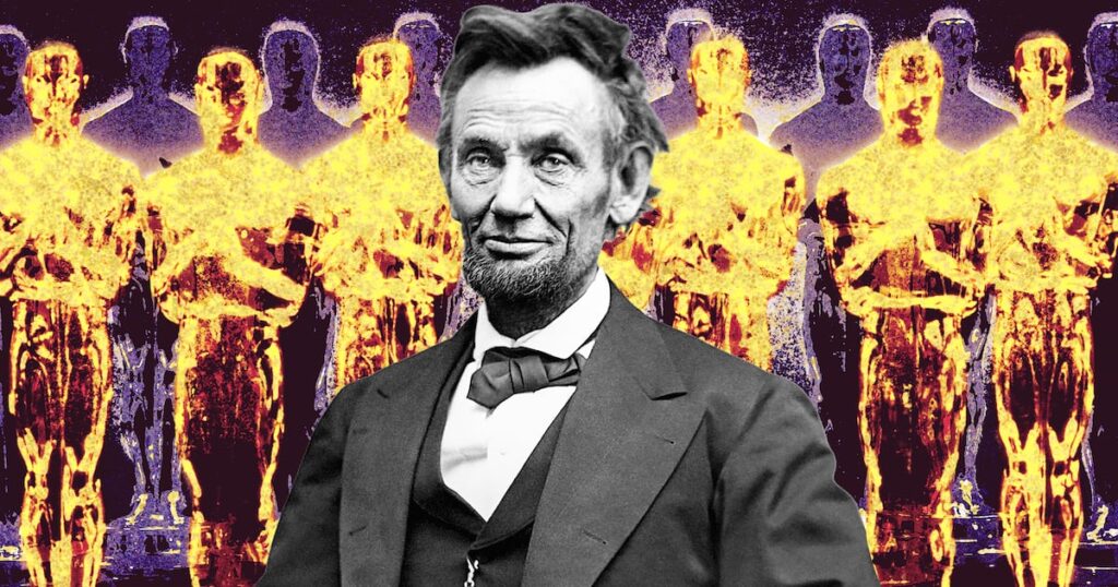 Two-Time Oscar Winner Tom Hanks Gets His Shot at Playing Abraham Lincoln Two-Time Oscar Winner Tom Hanks Gets His Shot at Playing Abraham Lincoln