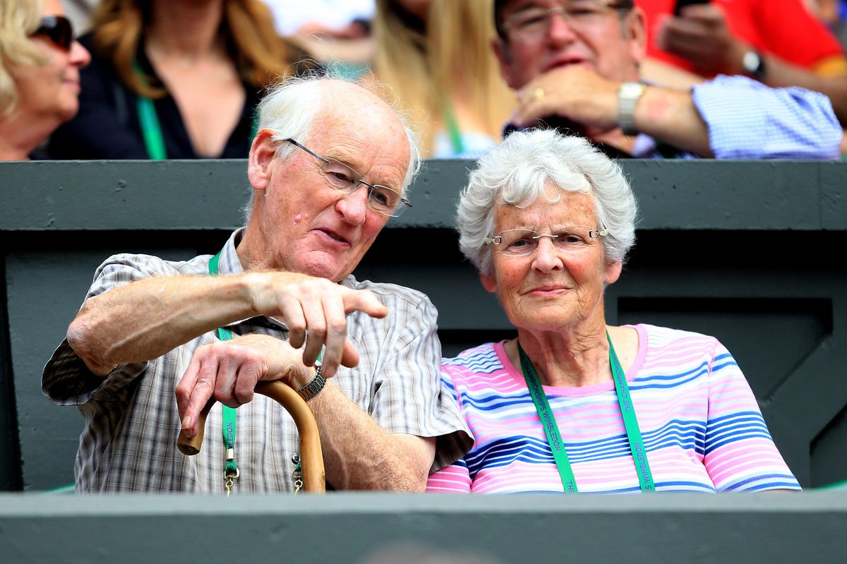 Roy and Shirley Erskine, grandparents of Great Britain's Andy Murray