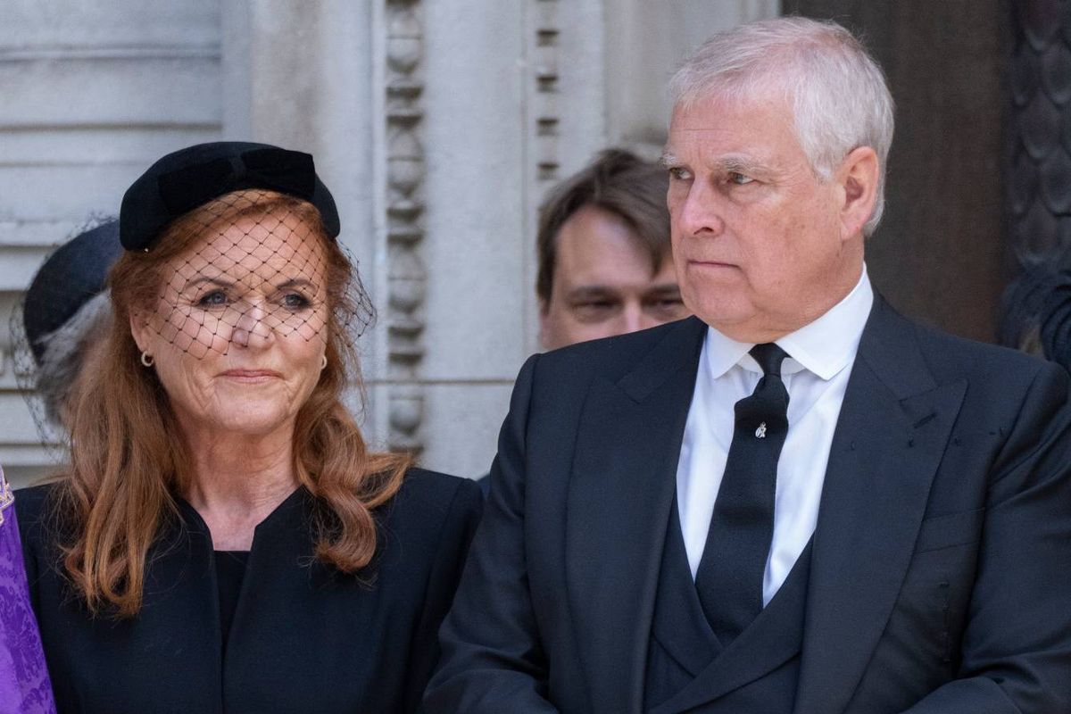 Sarah Ferguson and Andrew Mountbatten-Windsor 