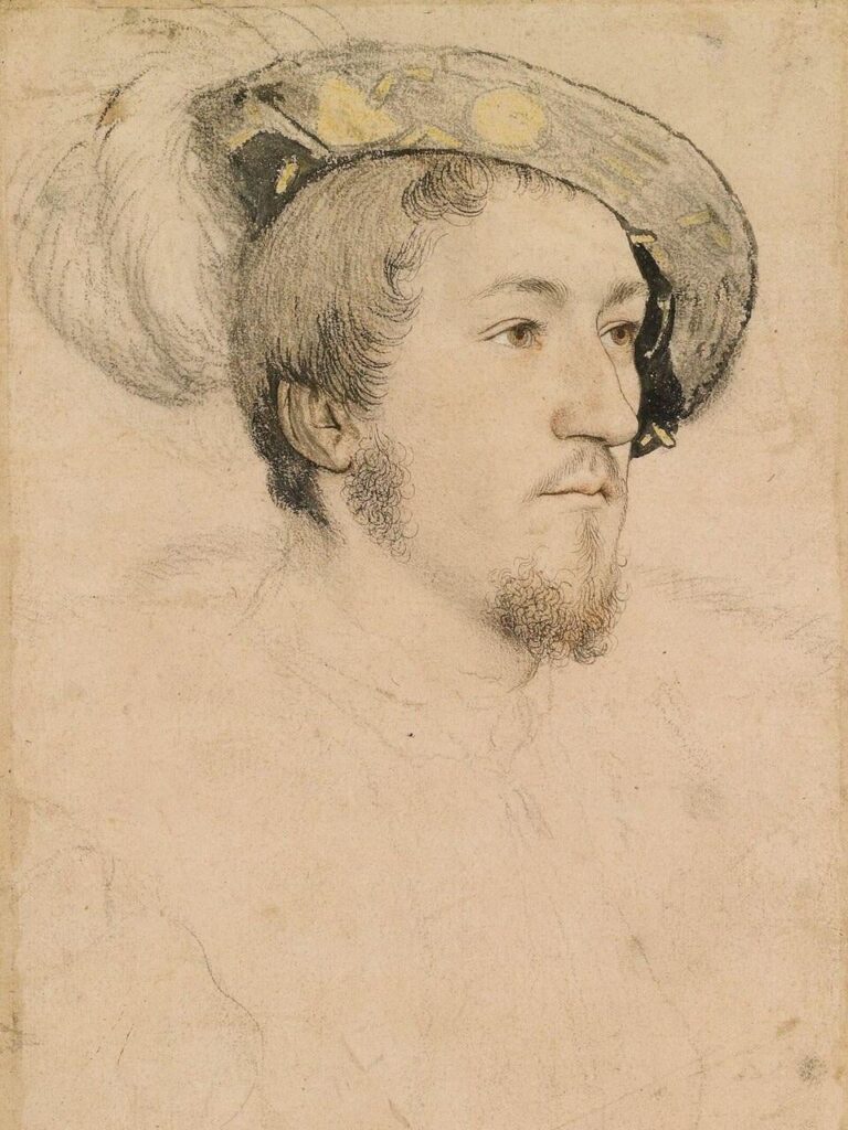 Faces of the Tudor era nobility through the sketches of Hans Holbein the Younger (1497–1543)