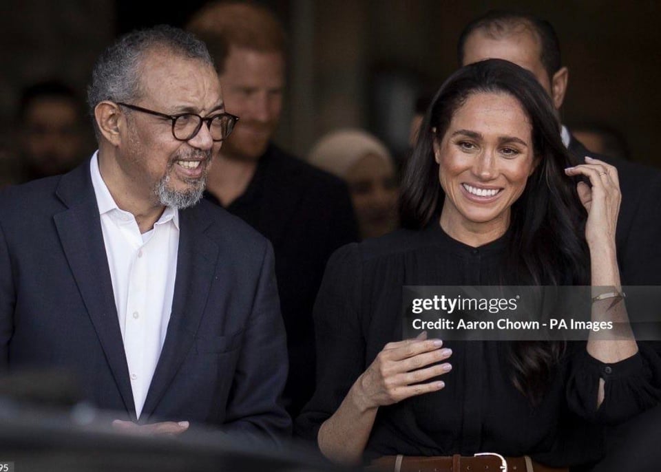 Harry and Meghan visit Gaza medical evacuees at Amman’s Specialty Hospital with WHO director-General Dr. Tedros