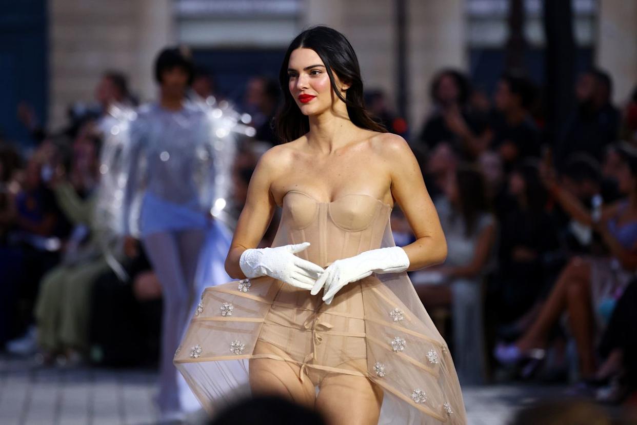 Kendall Jenner during Vogue World: Paris at Place Vendome on June 23, 2024 in Pari Getty Images