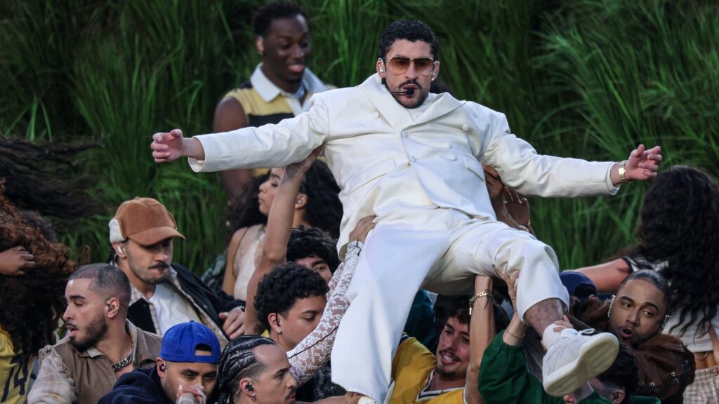 Who were the celebrities in the Bad Bunny Halftime Show?