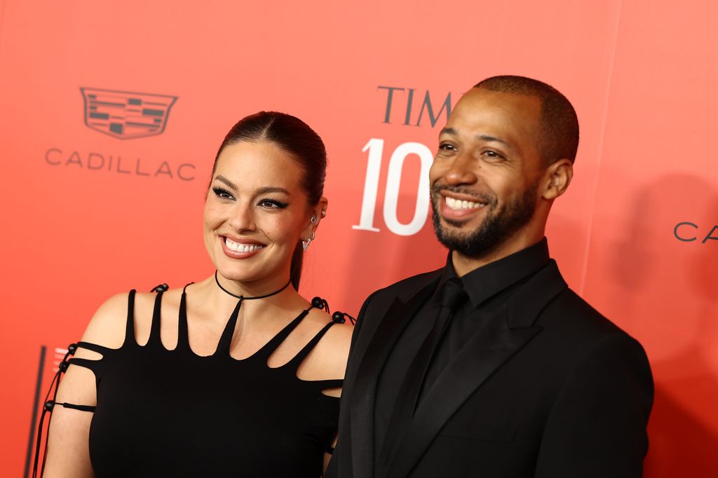 NEW YORK, NEW YORK - APRIL 26: Ashley Graham and Justin Ervin attends the 2023 Time100 Gala at Jazz at Lincoln Center on April 26, 2023 in New York City. (Photo by Arturo Holmes/WireImage)