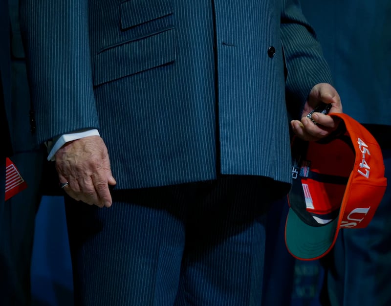 The White House shared this image on Saturday.