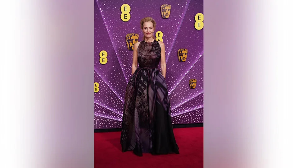 Gillian Anderson at the BAFTAs
