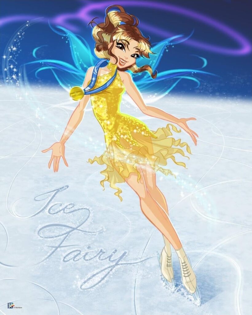 Official Winx Club Instagram account joins Bratz by posting art of Alysa Liu as a faerie!