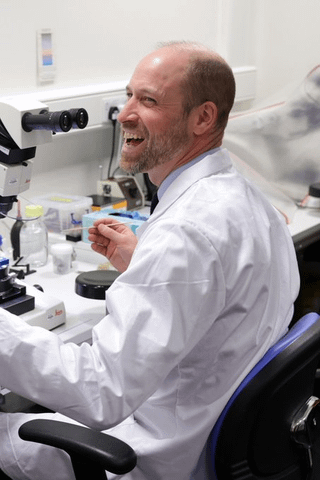 William showed up unannounced to the Francis Crick Institute in London and all the staff and visitors came out to see him!