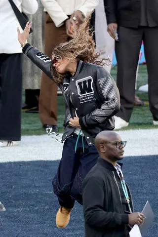 Blue Ivy at the 2026 Super Bowl Neilson Barnard/Getty 