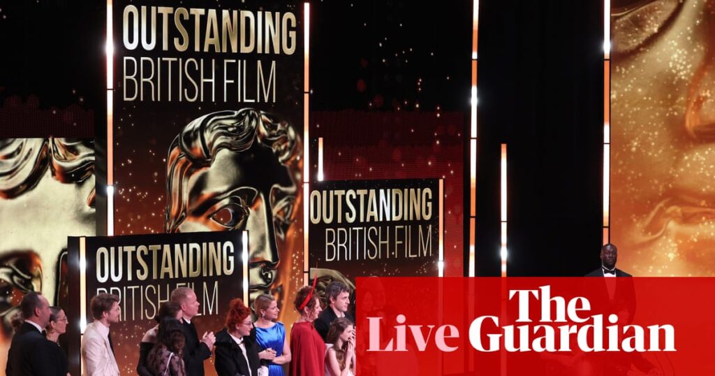 Baftas 2026: Hamnet wins outstanding British film – follow live! | Baftas 2026 Baftas 2026: Hamnet wins outstanding British film – follow live! | Baftas 2026